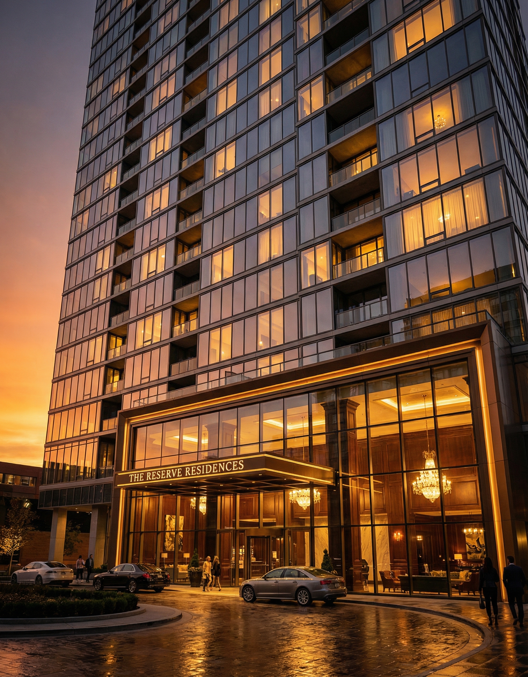 Tower A — North Facade